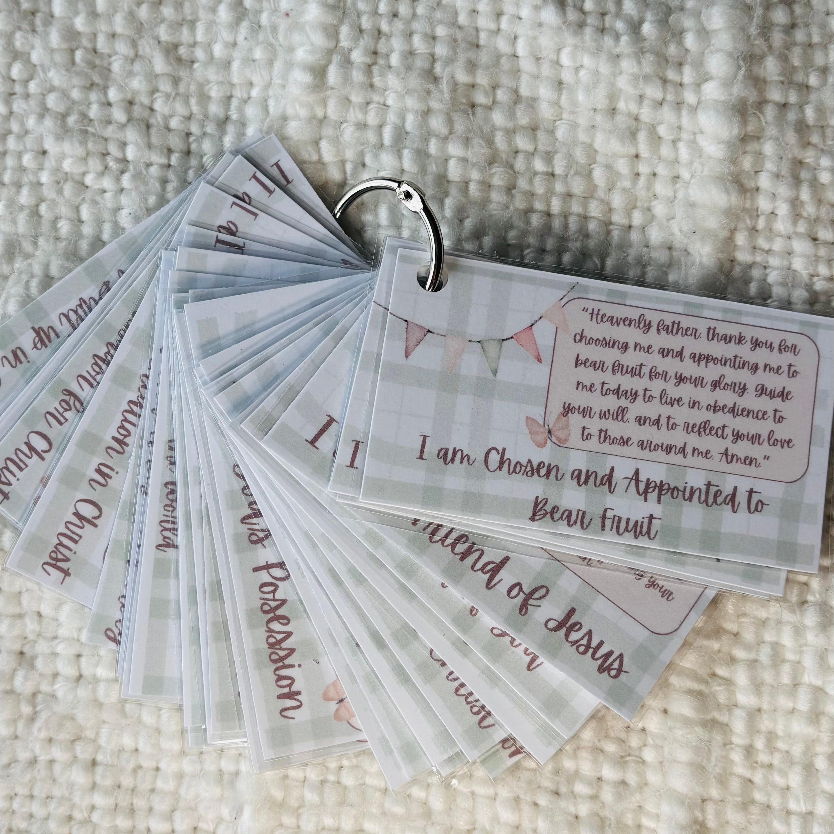 "Identity in Christ" Printable Cards