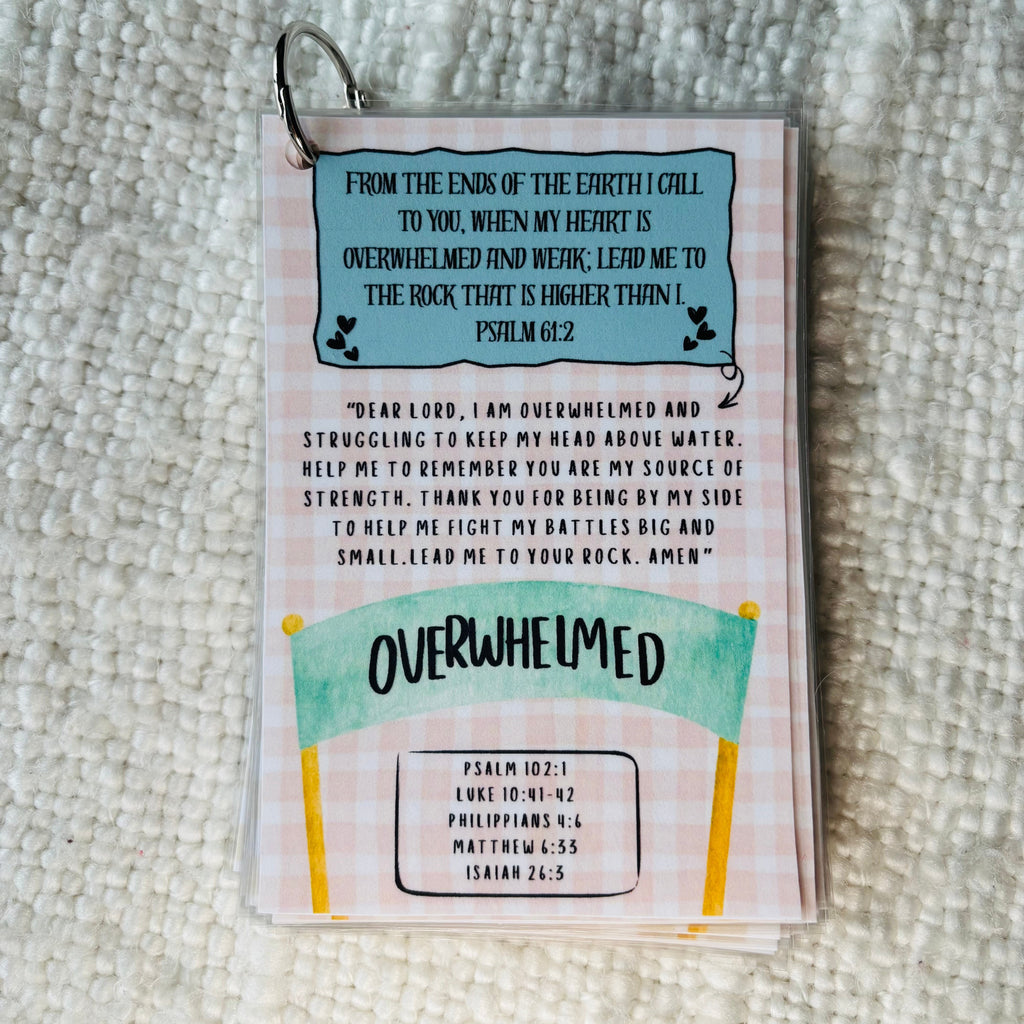 "Words of Jesus" Printable Scripture Cards