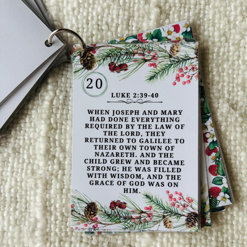Christmas Advent Printable Cards