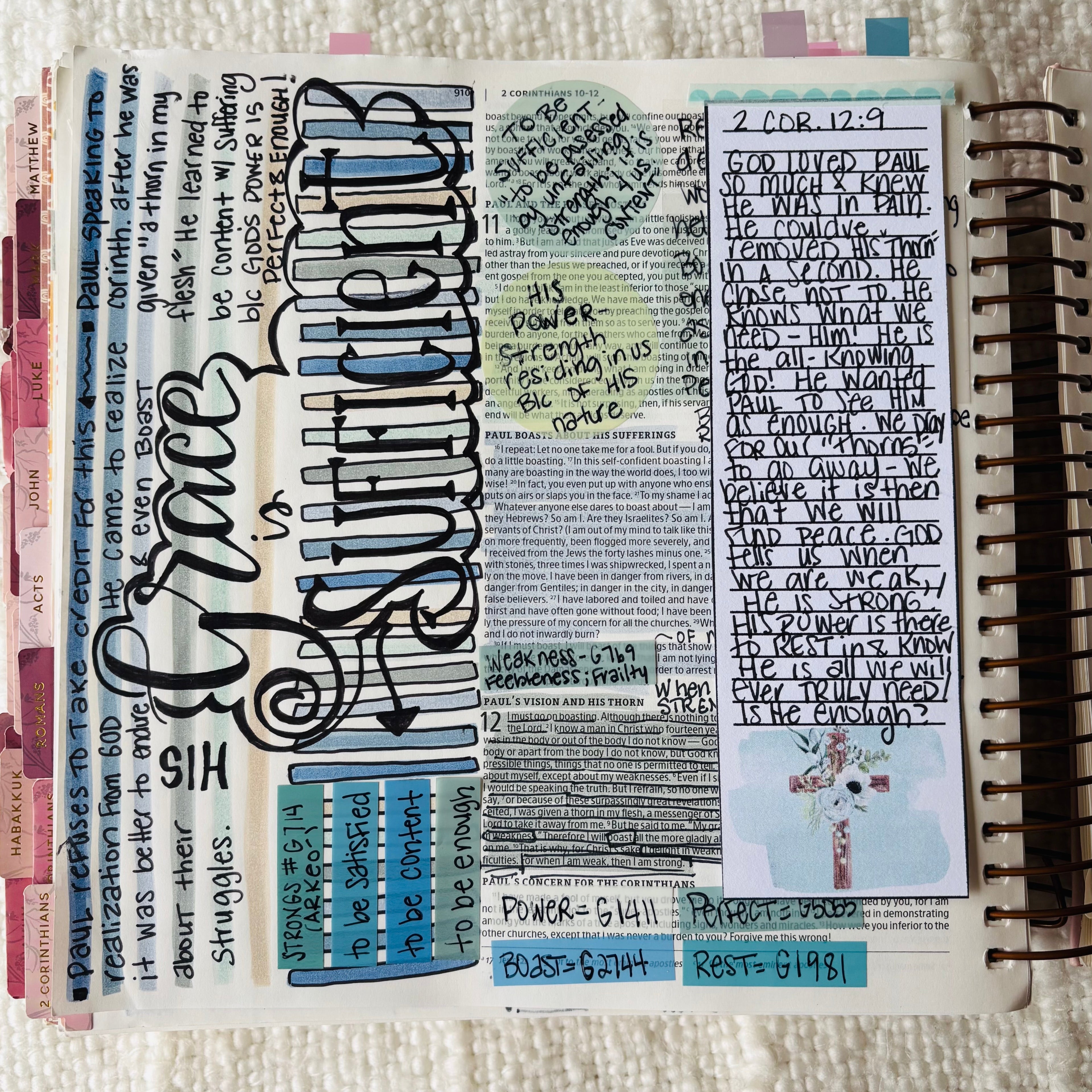 "13 page Margin Notes" Printable