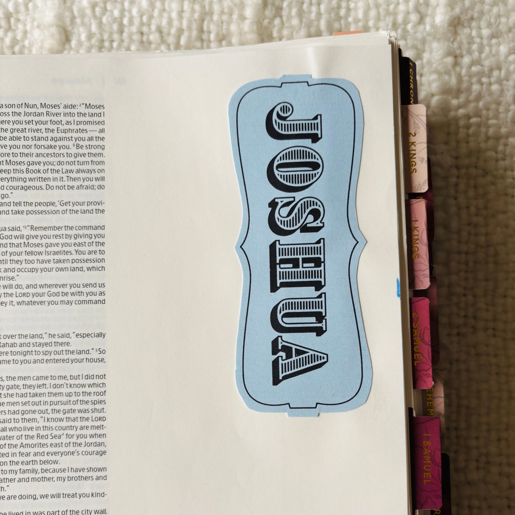 "Books of the Bible Titles" Printables