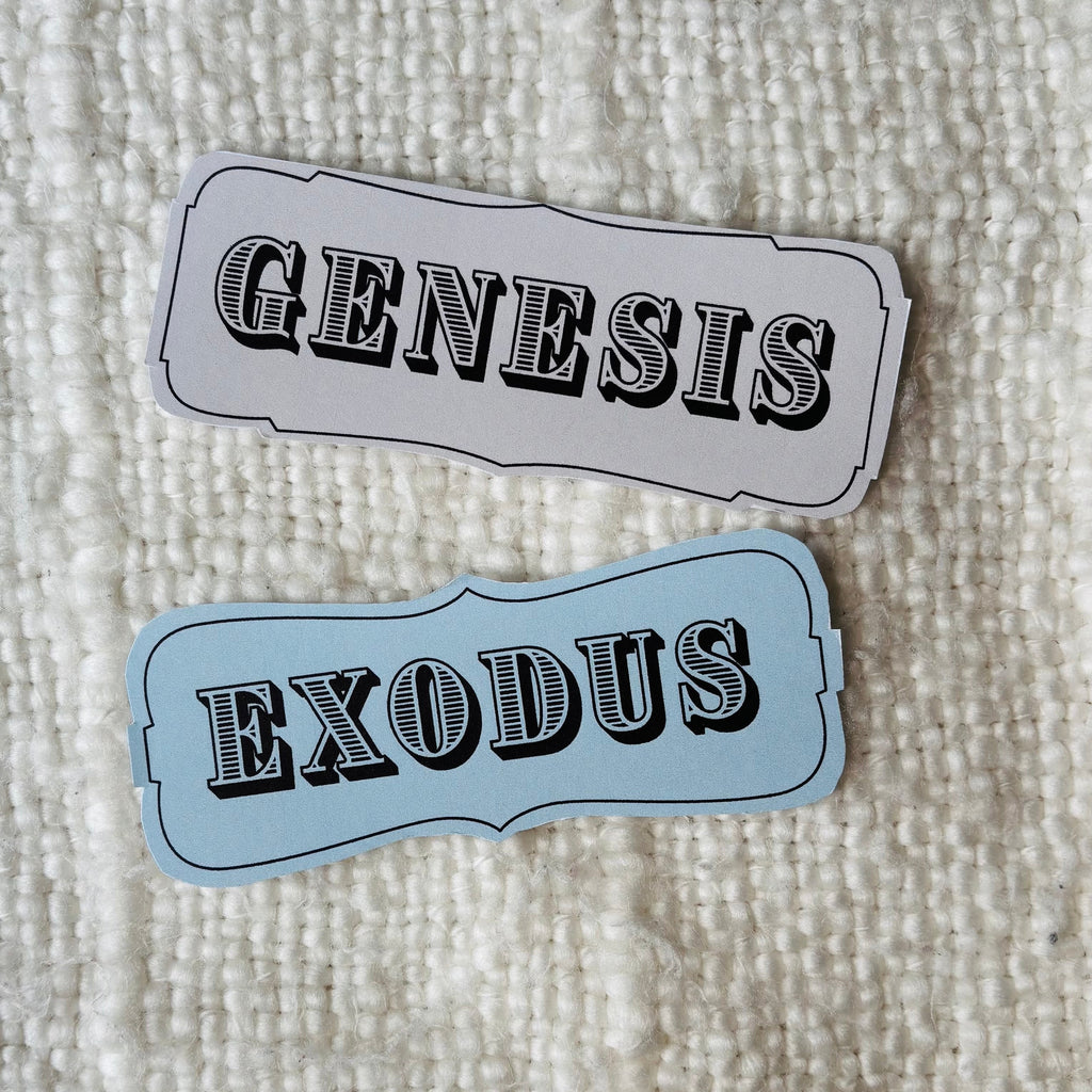 "Books of the Bible Titles" Printables