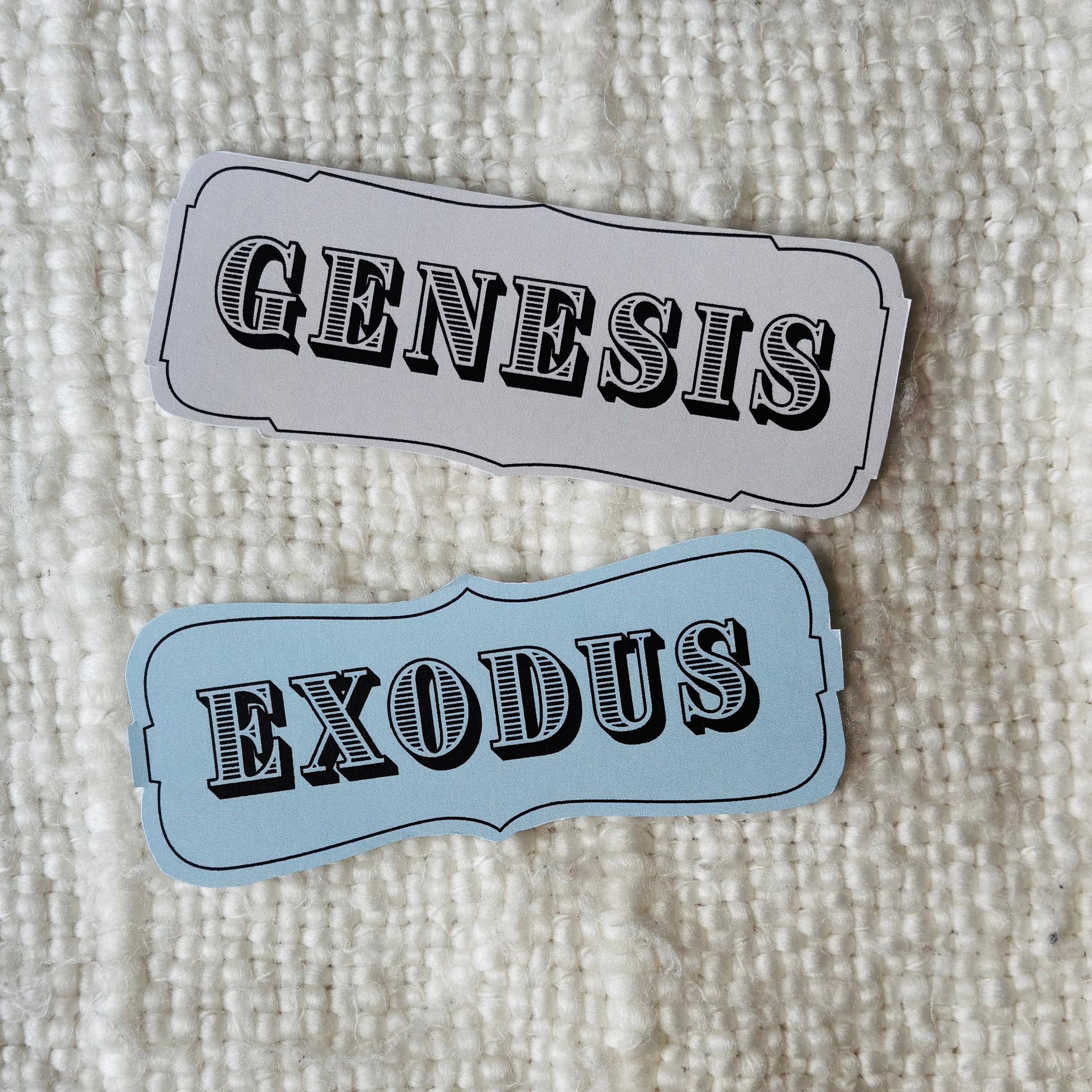 "Books of the Bible Titles" Printables