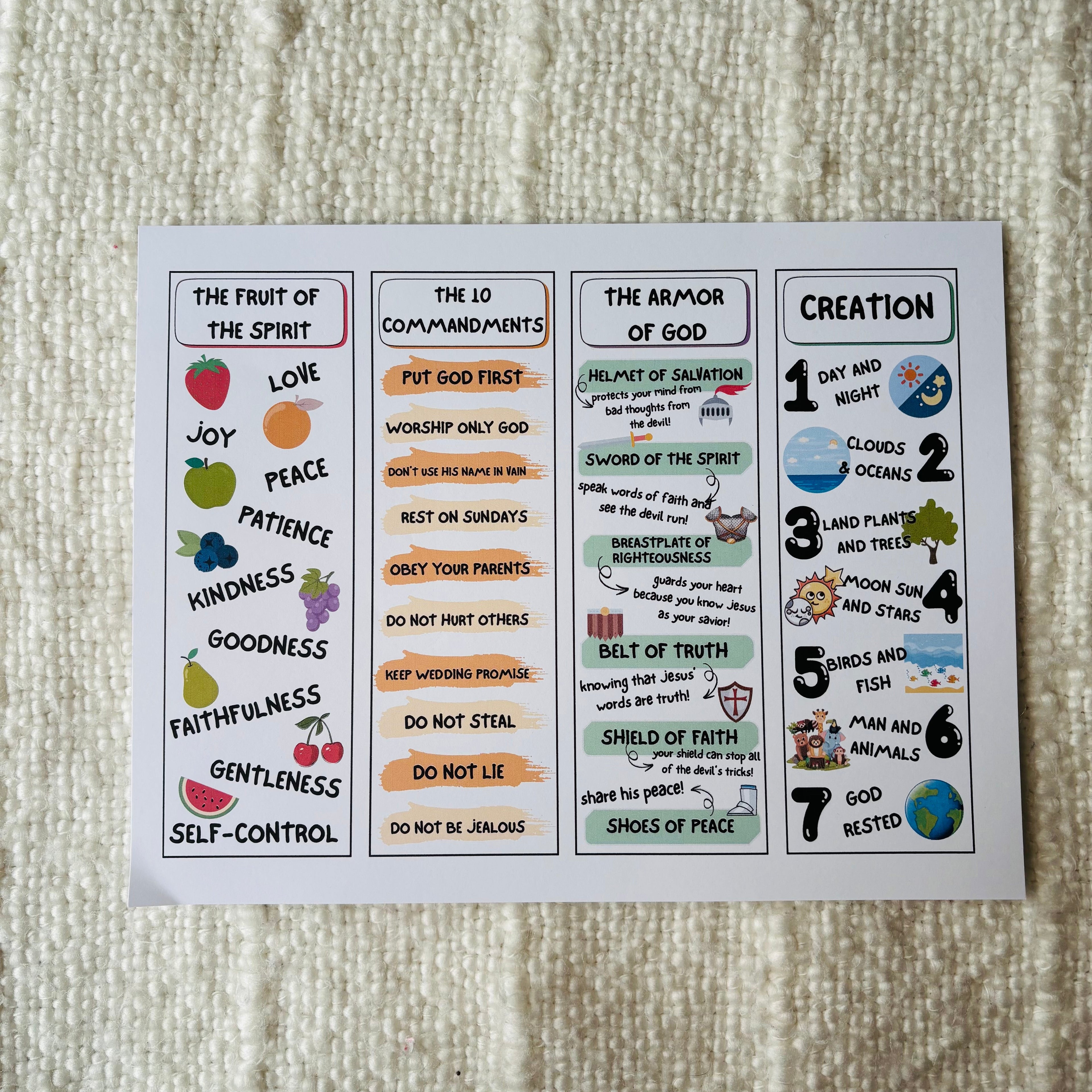 Kids' Christian Bookmarks