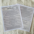 "Spiritual Gifts" Printable