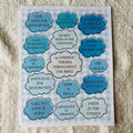 "Bible Themes" Printable