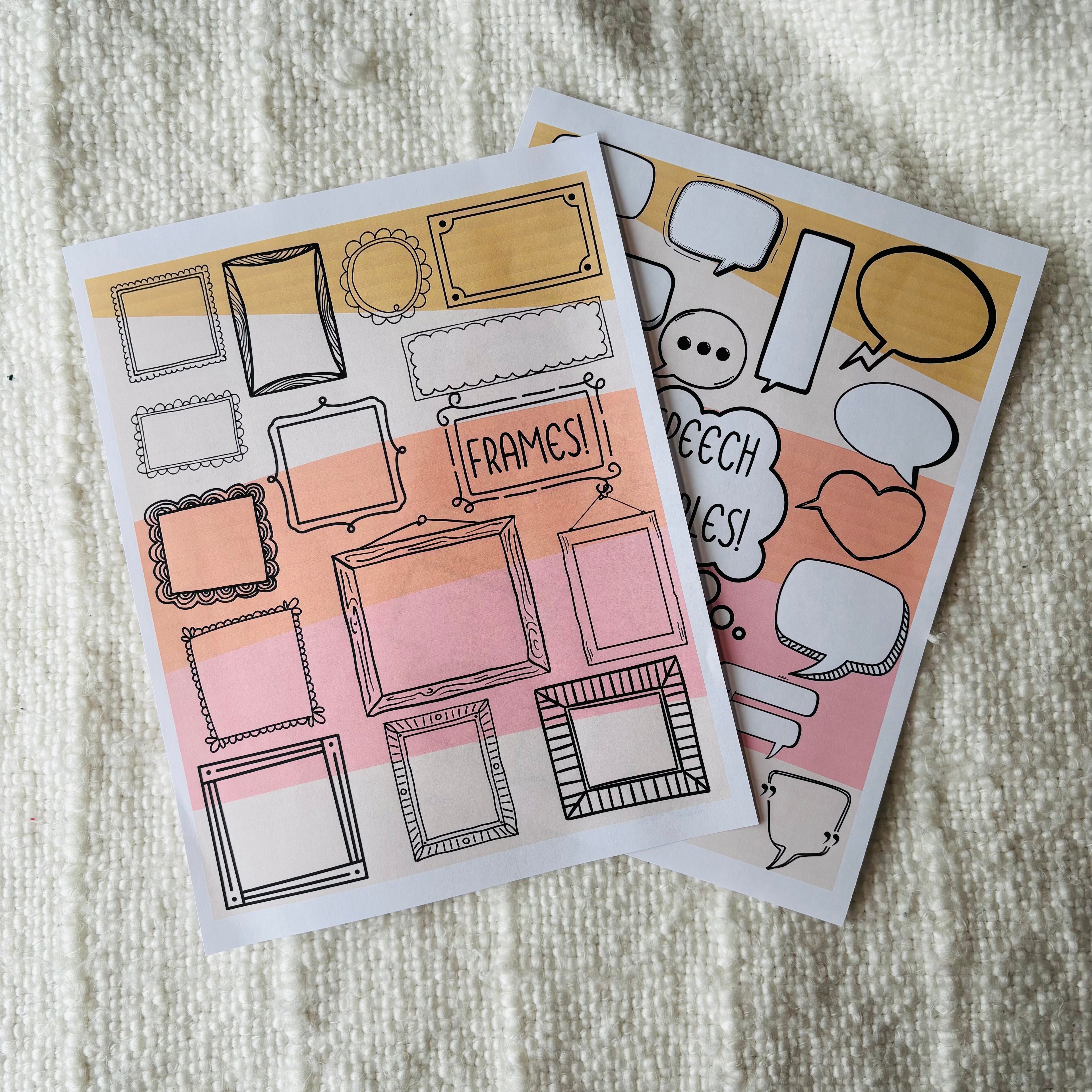 "Easy Doodling Ideas for Journaling" Printable
