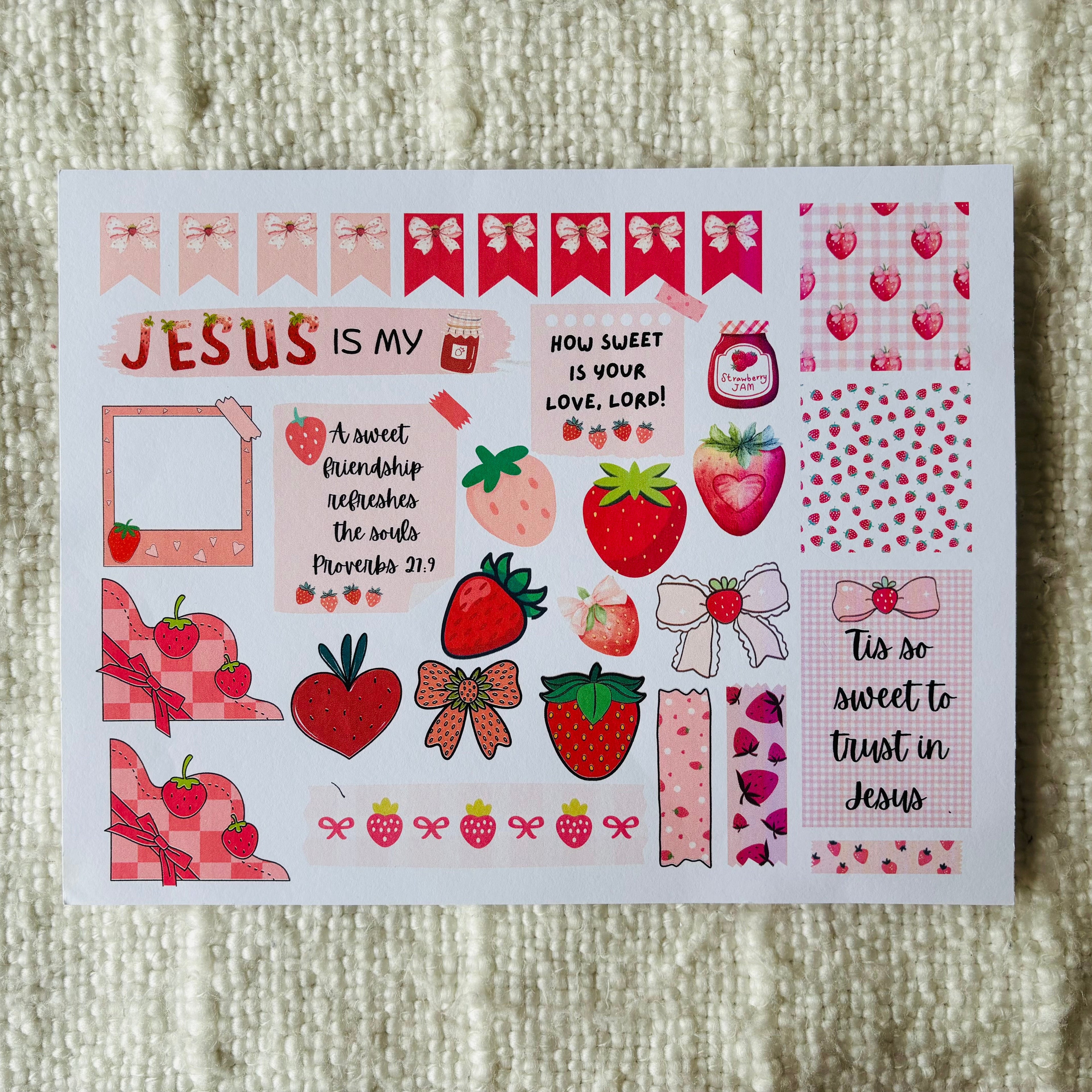 "Strawberry-themed" Printable